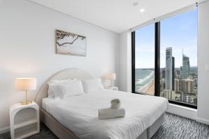 골드코스트 Oceanfront 2B2B Apt with Sofa Bed and Sea Views 싱글룸 스위트룸