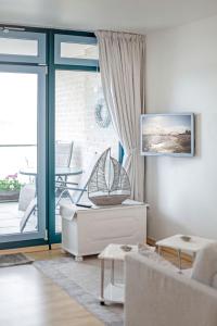 Strandburg Meeresidylle mit Meerblick