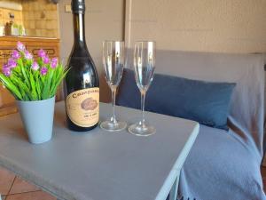 Appartement T2 Mezzanine pour 4 à Narbonne Plage - FR-1-619-141