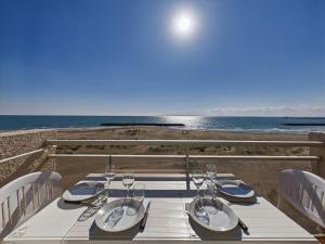 Grau dAgde : Studio cabine avec terrasse, parking privé, vue mer - FR-1-423-270