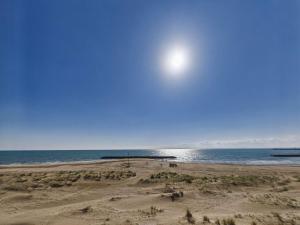 Grau dAgde : Studio cabine avec terrasse, parking privé, vue mer - FR-1-423-270