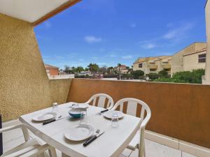 Appartement 2 pièces 4 pers avec terrasse, parking privé et accès direct plage à Marseillan - FR-1-326-791
