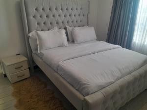 comfort luxury three bedroom apartment with swimming pool fully equipped gym children playing ground ample parking space and a relaxing rooftop with breathtaking scenic views