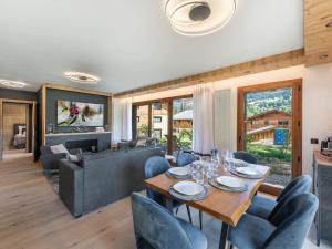 Appartement neuf, 4 personnes, terrasse, 15 min du centre de Megève - FR-1-569-96