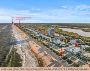 ​Dual Home Coastal Beach House- Main House + Private Villa Suite -Private Beach