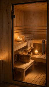 Ruhestifter-Salem mit Aromasauna und Hot Tub bis zu 10 Personen