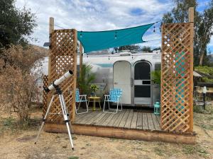 Lola the 1970 Airstream Near Sequoia