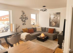 Moderne Wohnung mit Alpenblick in Chiemseenähe