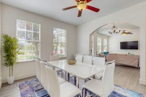 Water view retreat with lanai, heated pool, pool spa, game room, & AC