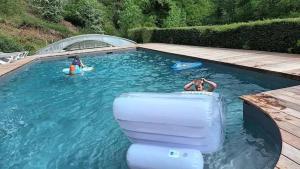 Moulin de la Touche - Manoir Piscine Nature