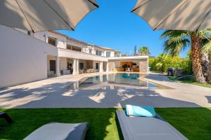 Magnifique villa, vue mer, piscine chauffée, 8pers