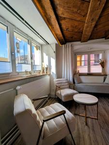 Altstadt-Studio am Rhein mit Parkplatz