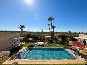 Maison de charme aux portes de Marrakech-vue Atlas