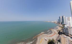 Perla frente al mar