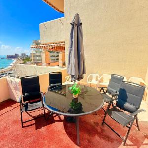 Apartment Front Sea View & Terrace BenalBeach