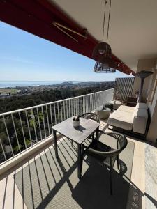 Vue mer panoramique Piscine & Tennis Parking