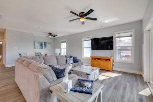 New Oak Island Home with Ocean Views!