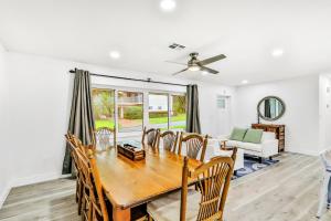 Dog-friendly lakefront home with fast WiFi, central AC, patio, & game room