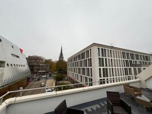 Stylisches 130 m2 Duplex-Penthouse mit Terrasse und Stadtblick im Zentrum Kassel
