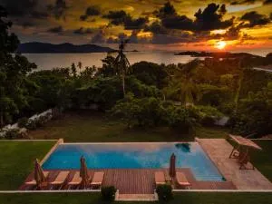 Baan Apsara - Stunning Sea View 3 Bed Pool Villa - Thong Son Beach