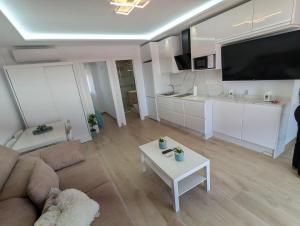 Beachfront penthouse with terrace in Sabinillas