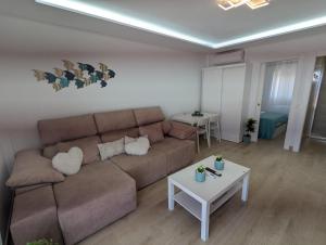 Beachfront penthouse with terrace in Sabinillas