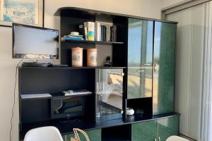 LE MATHILDE - Appart 1 chambre Vue dégagée proche de la plage avec parking