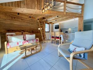 Appartement à la Giettaz au pied des piestes