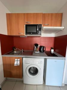 Studio Montréjeau tout confort, parking et résidence privée