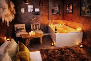 LEvasion Scandinave, SPA XXL, Écran cinéma, Lit king size, day use, 10 min centre