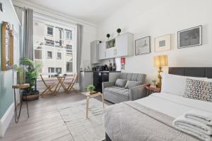 The Green Haven Studio Flat - Bright & Central - Walk to Hyde Park