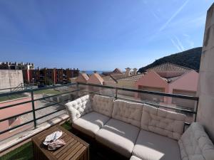 Premium Sea View Retreat with AC - 10 Min Beach