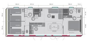 Complexes hoteliers Camping La Pinede : Mobile Home Girolata