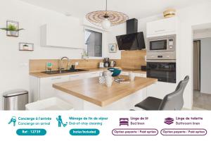 Maison pour 6 adultes 3 enfants - 900m plage