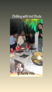 Aamla Villa-Garden Jacuzzi-open cinema-BBQ party