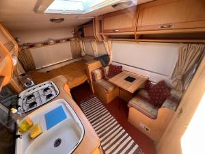 Caravana na natureza