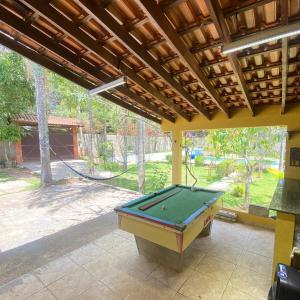 Chácara piscina com sistema de aquecimento