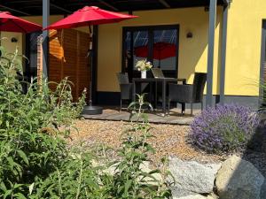 Ferienwohnung im Chaletstil Kornspeicher 70 qm Wellness Fitness Sauna Bergrödelhof