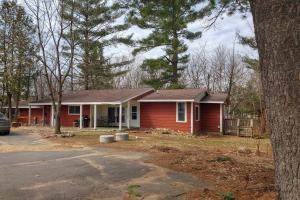 Group Friendly! Riverfront Waupaca Retreat w Yard