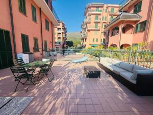 Terrazza vicino alla spiaggia in centro
