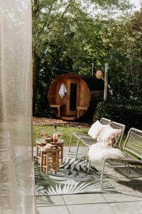 Bohemian Wellness met hottub & sauna