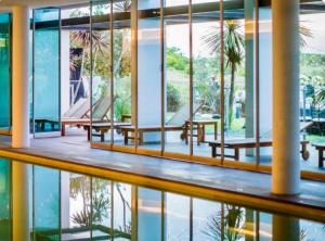 센트럴 코스트 Tranquil Garden Villa at Magenta 싱글룸 로비