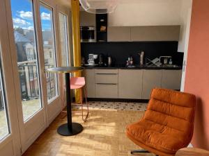 Dinard centre, studio vue mer