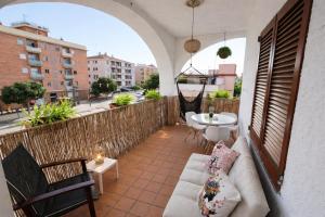 Casa con piscina, gran terraza con BBQ a 8 min de la playa