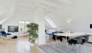 Fishermans House In First Dune Row At Lønstrup