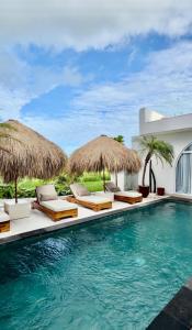 Villa Manne Luxury 3BR Private Pool Mediterranean near Canggu Bali