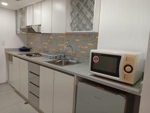 Apartamento tipo estudio a pasos del mar