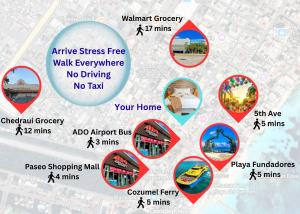 200m to Beach & 5th Ave Cozy & Peaceful Patio Suite AC Fast WiFi Great Value UVA15