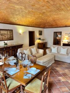 Tuscan Apartment with Balcony & Vaulted Ceilings
