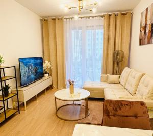 Lotus Apartments Impero separate kitchen two rooms parking balcony